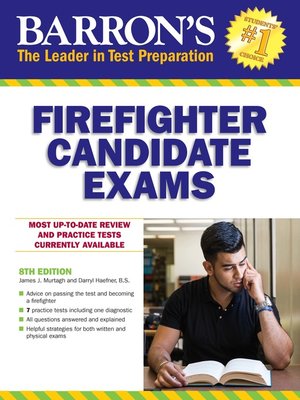 cover image of Barron's Firefighter Candidate Exam